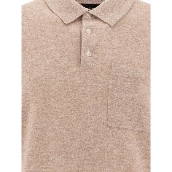 Vince Linen, Wool And Chashmere Polo Shirt Tag Size XL Men - Picture 3 of 4